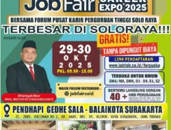 Ribuan Peluang Kerja Hadir di Job Fair Balai Kota Solo
