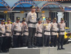 Mantab! Antisipasi Tawuran, dan Pembentukan PAMAPTA, Kapolres Tegal Tekankan Quick Respon