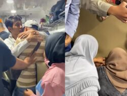 Ketegangan di Atas Rel, Bayi Tersedak di Kereta  Akhirnya Diselamatkan