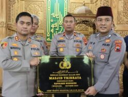 Polres Wonogiri Resmikan Masjid Tribrata di Ponpes Binaan Anggota Polri