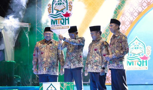 Meski DiGuyur Hujan Pembukaan MTQH