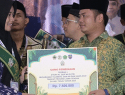 Mantab! Kafilah Kabupaten Tegal Raih 8 Penghargaan MTQH Jawa Tengah 2025