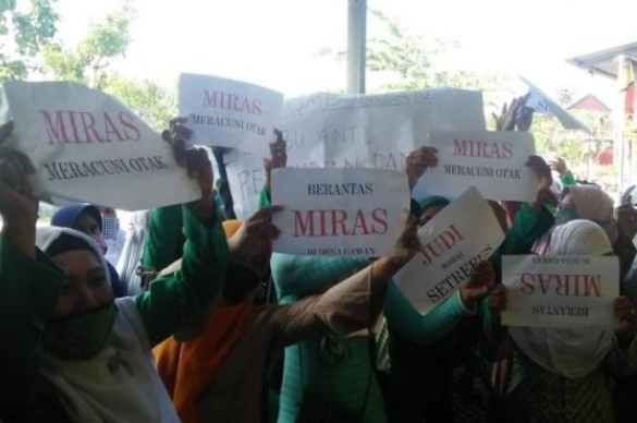 Miras Beredar Tanpa Pengawasan