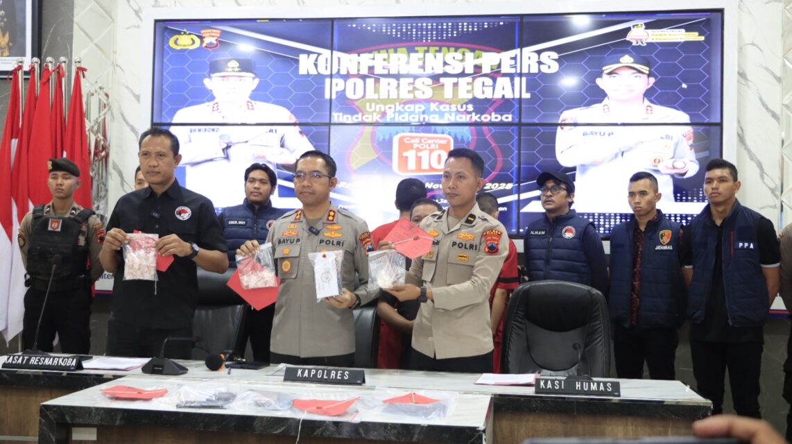 Polres Tegal Berhasil Ungkap Kasus