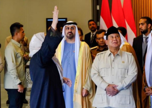 Prabowo meresmikan RS Kardiologi