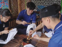 Mantab! 40 Taruna Polisi dari 10 Negara Belajar Batik di Semarang, Kagumi Warisan Budaya Indonesia