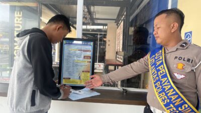Polres Tegal Berikan Tata Cara Pembuatan SIM C