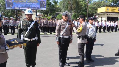 Polres Tegal Gelar Apel Pasukan Ops Zebra