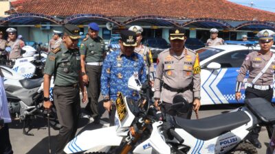 Polres Tegal Gelar Apel Pasukan