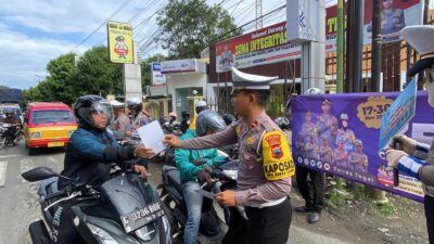 Satlantas Polres Tegal Gelar Operasi
