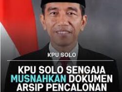 KPU Solo Tegaskan Berkas Jokowi Tidak Dimusnahkan