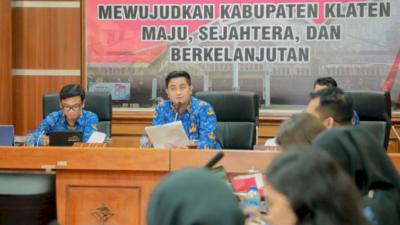 Bupati Klaten Lakukan Audiensi Dokumen