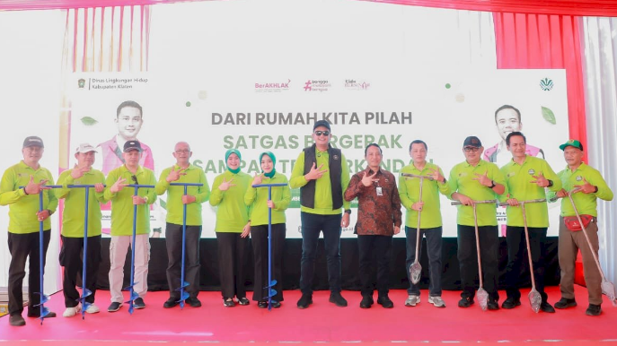 Bupati Klaten Dorong Gerakan Pilah Sampah