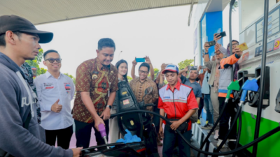 Bupati Launching Pertamax Green RON 95 Pertama di Kabupaten Klaten
