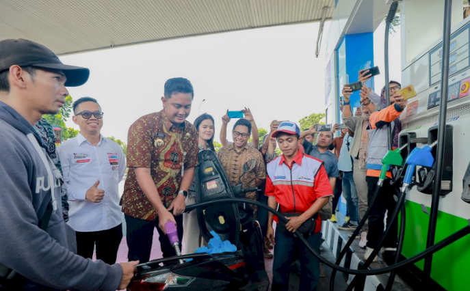 Bupati Launching Pertamax Green RON 95