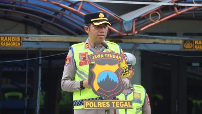  Polres Tegal Tekankan Pengamanan Humanis