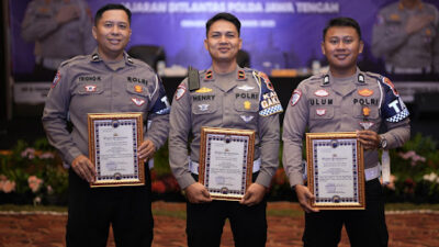 Tiga Personel Satlantas Polres Tegal