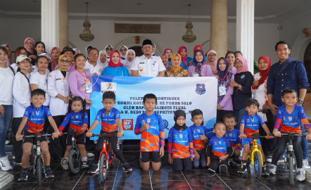 Wali Kota Tegal Lepas Atlet KORMI