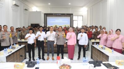 Dukung Program MBG, Polres Tegal Gelar Sosialisasi