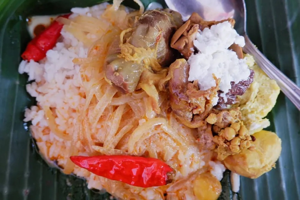 Nasi liwet enak di Solo