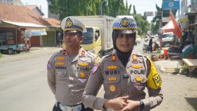 Polres Tegal Sosialisasikan Pengaturan Lalu Lintas