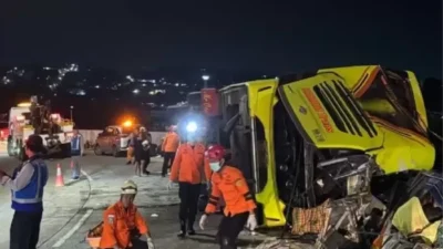 Detik-Detik Mencekam Kecelakaan Bus Cahaya Trans yang Menewaskan Belasan Penumpang