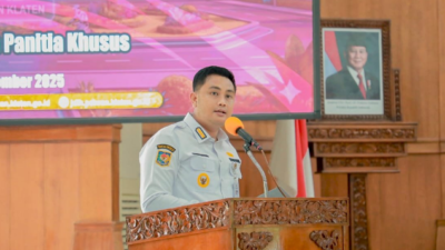 Bupati & Wakil Bupati Klaten Hadiri Rapat