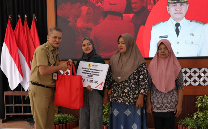 Pemerintah Kabupaten Wonogiri Salurkan Bantuan