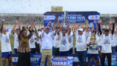 Tim Kecamatan Ampel Juarai Bupati