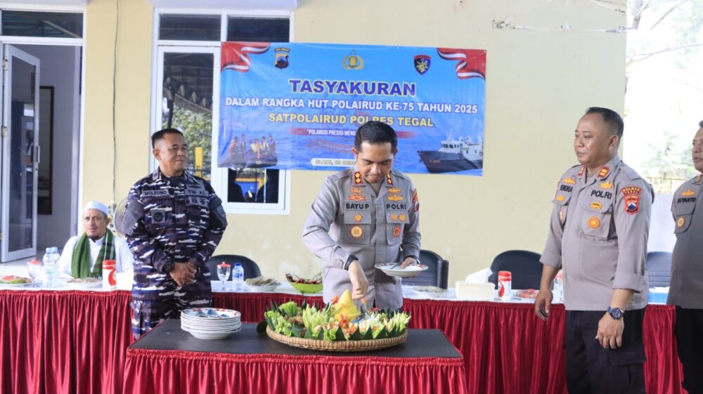Kapolres Tegal Gelar Tasyakuran Sederhana