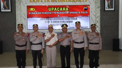 AKP Khaerun, S.H. Terima Kenaikan Pangkat