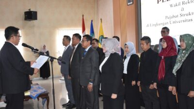 Rektor UPS lantik Pejabat