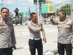 Gelar Pengecekan Pos Pengamanan Ops Lilin Candi 2025, Seksi Propam Polres Tegal Laksanakan Pamwasgiat