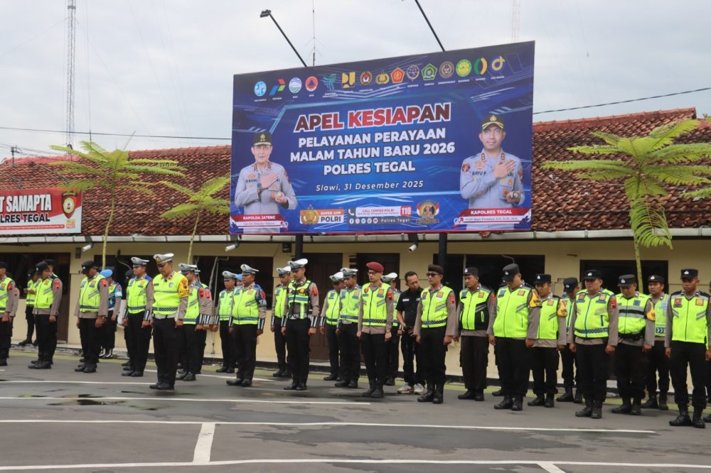Polres Tegal Tekankan Pengamanan Humanis