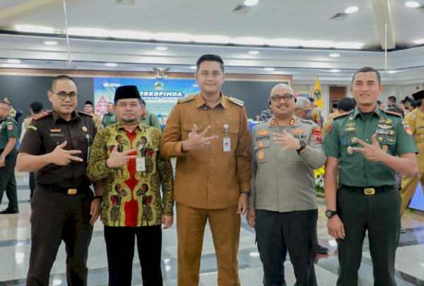 Bupati Klaten hadiri Rakor Forkopimda Jateng